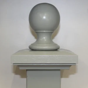 Post Caps and Ball Finials - Painted