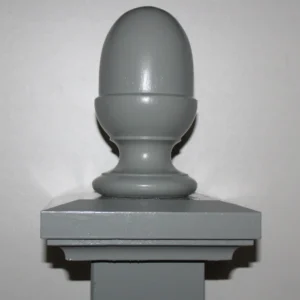 Post Caps and Acorn Finials - Painted